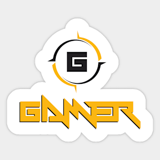 Gamer Lover Logo Sticker